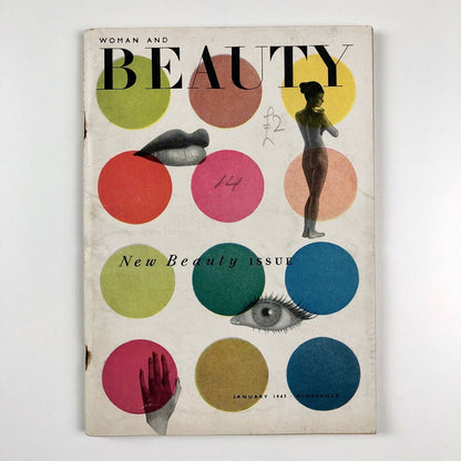 Woman and Beauty magazine. New Beauty Issue – January 1947