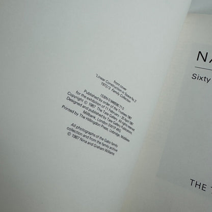 Naum Gabo. Sixty Years of Constructivism Tate Gallery, 1987 + private view invitation, and photos