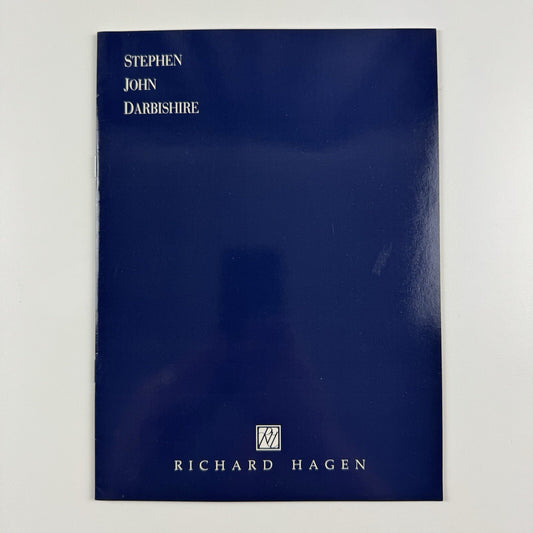 Stephen John Darbishire | Richard Hagen, Broadway | Exhibition catalogue + private view invitation, 1991
