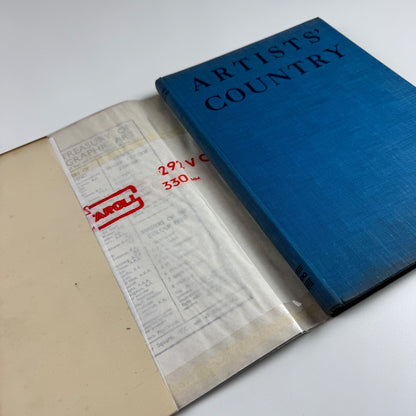 Artists' Country edited by C. Geoffrey Holme | The Studio, London, 1932