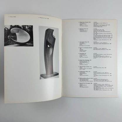 Barbara Hepworth | Plymouth City Art Gallery, 1970