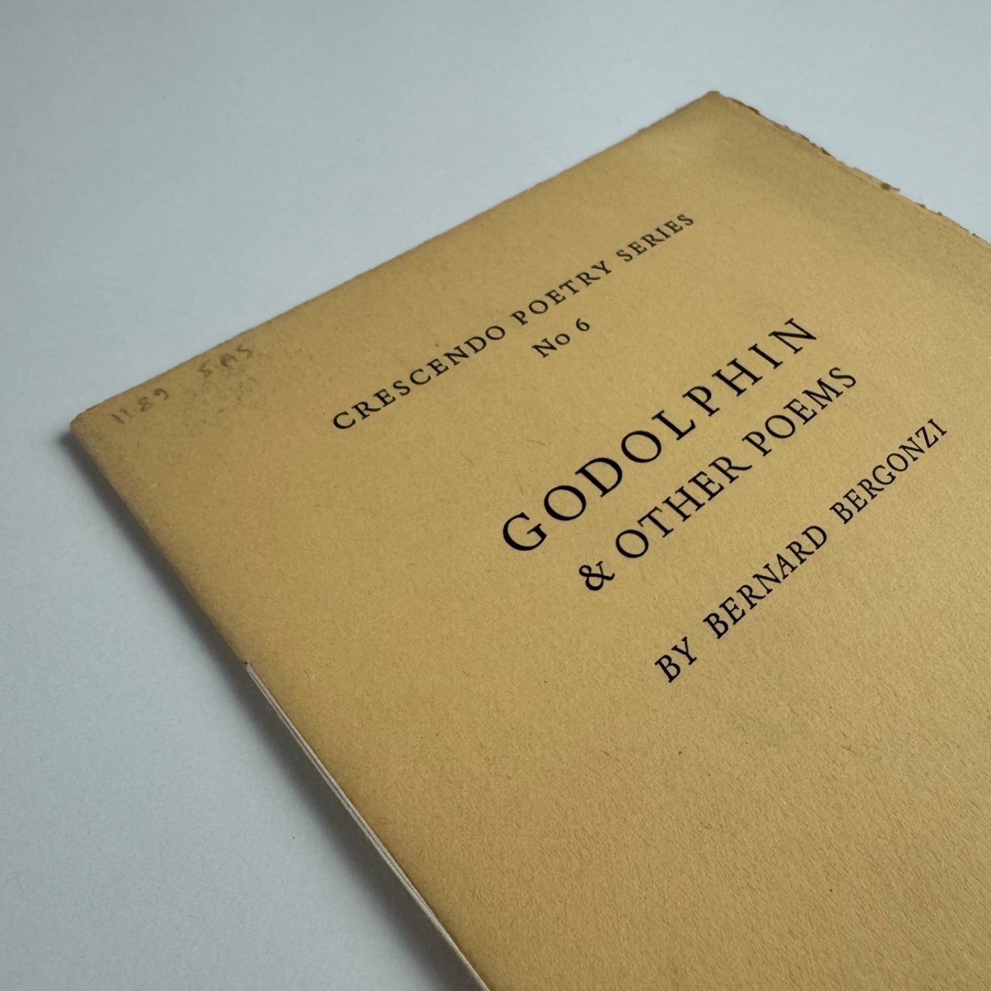 Godolphin by Bernard Bergonzi No. 6 1 April 1952 | printed at The Latin Press, Guido Morris