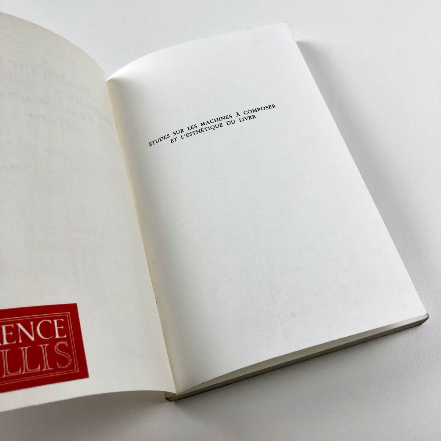 Etudes sur les Machines à Composer et l’Esthétique du Livre | Pierre Cuchet 1986