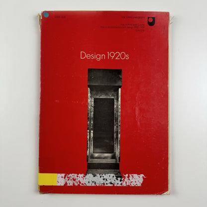 Design 1920’s | Open University textbook | Tim Benton, Charlotte Benton, Aaron Scharf, 1975
