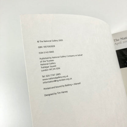 The National Gallery Review, April 2004 – March 2005