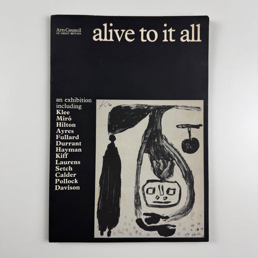 alive to it all | Arts Council folder catalogue and postcards 1983