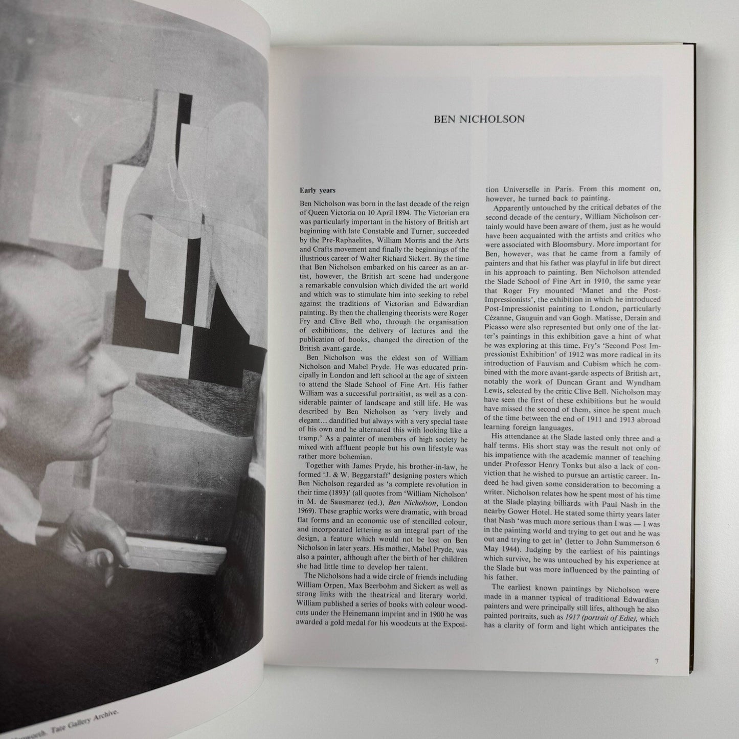 Ben Nicholson by Jeremy Lewison | Ediciones Poligrafa, 1991