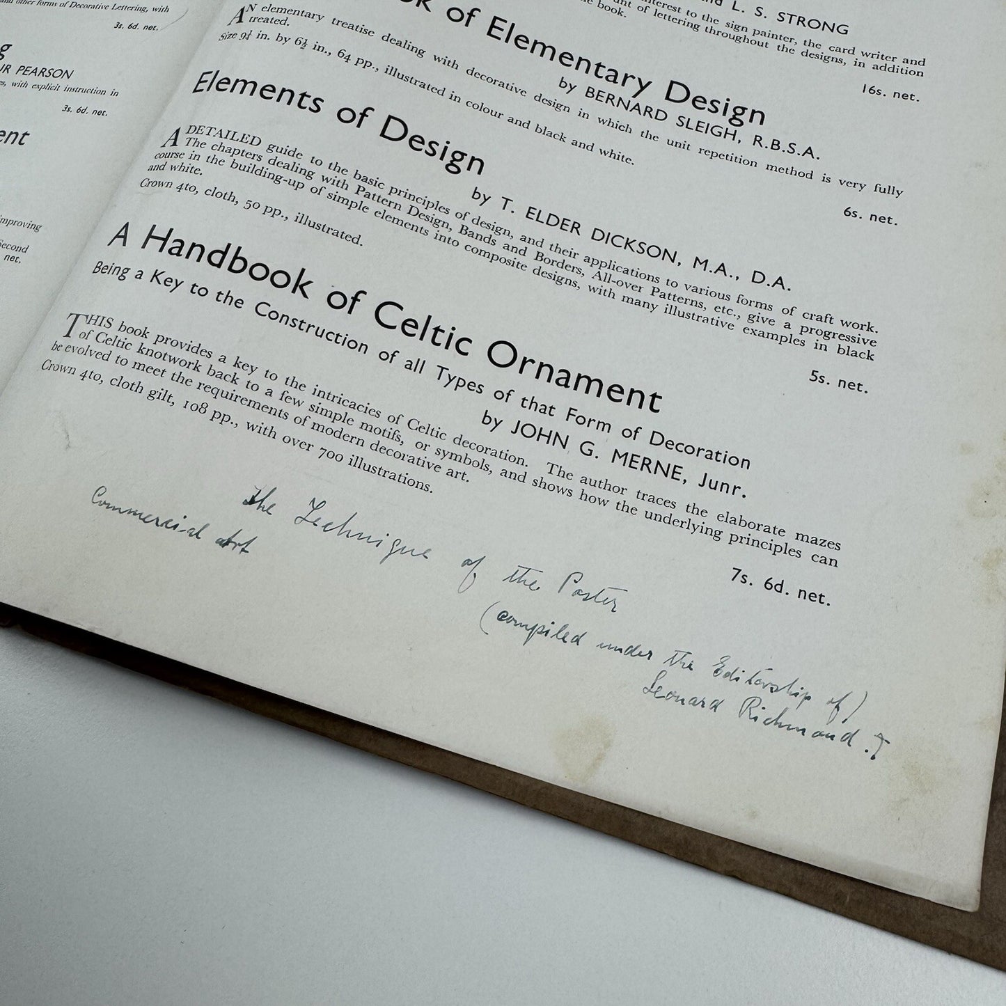 Books on Art. Sir Isaac Pitman & Sons Ltd | Undated