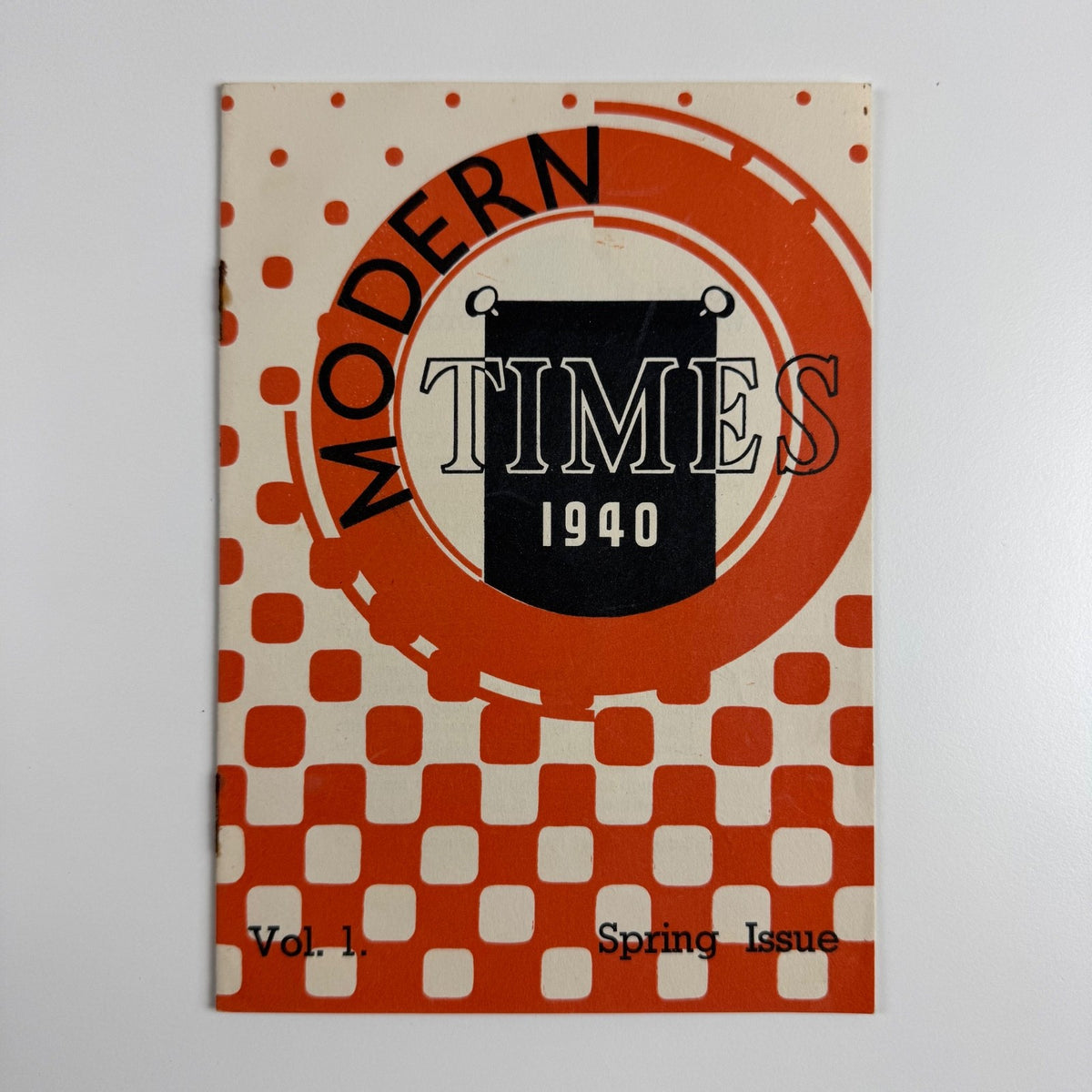Modern Engraving Co brochure. Modern Times, 1940, Vol. 1 Spring Issue