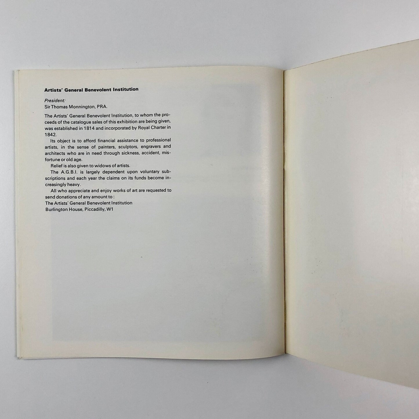 Critic's Choice exhibition catalogue | Michael Shepherd | Arthur Tooth, 1972