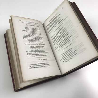 Fables et Oeuvres Diverses De J. La Fontaine: Avec Des Notes et Une Nouvelle Notice Sur Sa Vie par CA Walclemaer | Librairie De Firmin Didot Freres, 1856 | C.H. Schneider