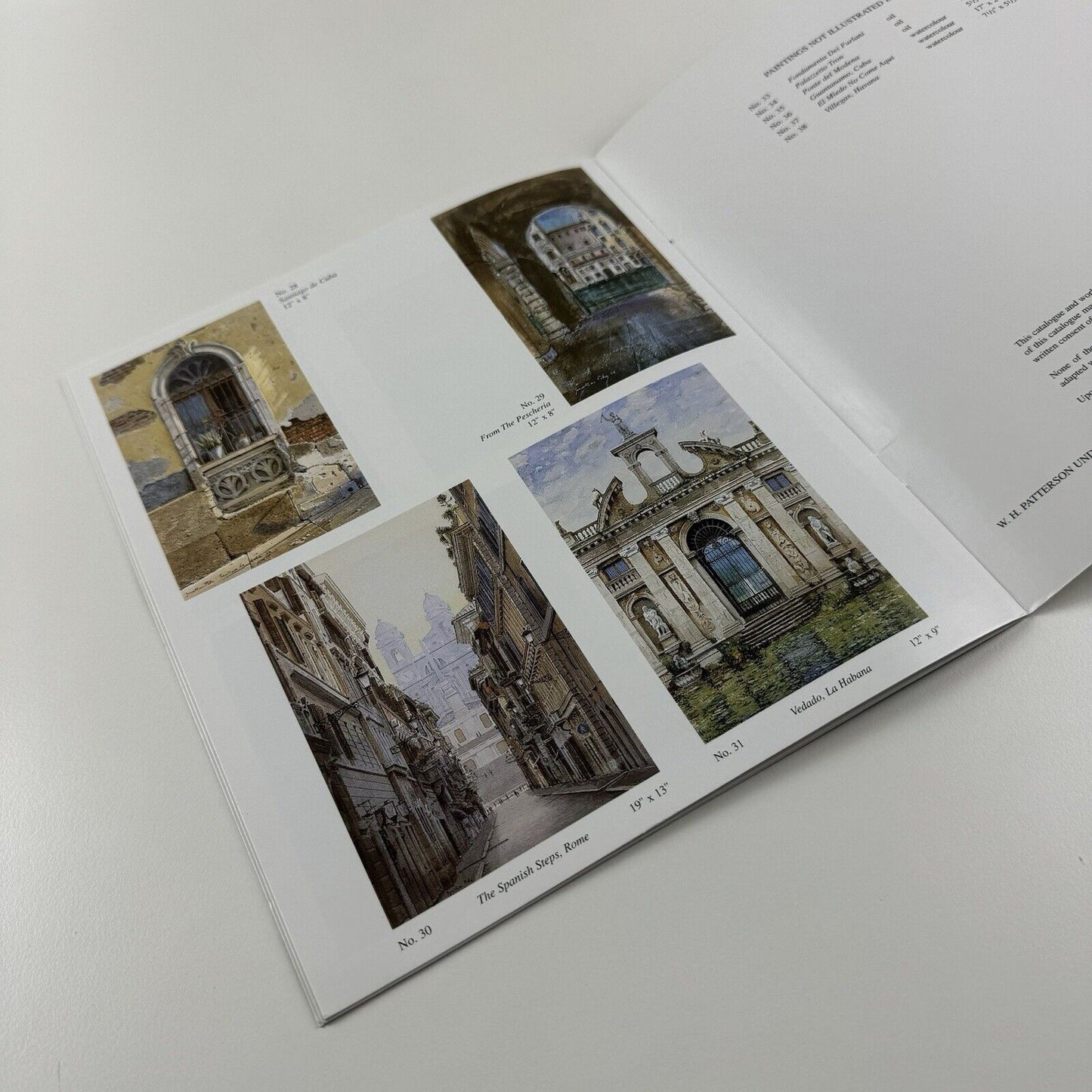 Jonathan Pike Recent Paintings – exhibition catalogue booklet | W.H. Patterson Fine Arts, 2002