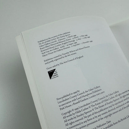 The Art of Hilda Carline Mrs Stanley Spencer by Alison Thomas | Usher Gallery | Lund Humphries, 1999