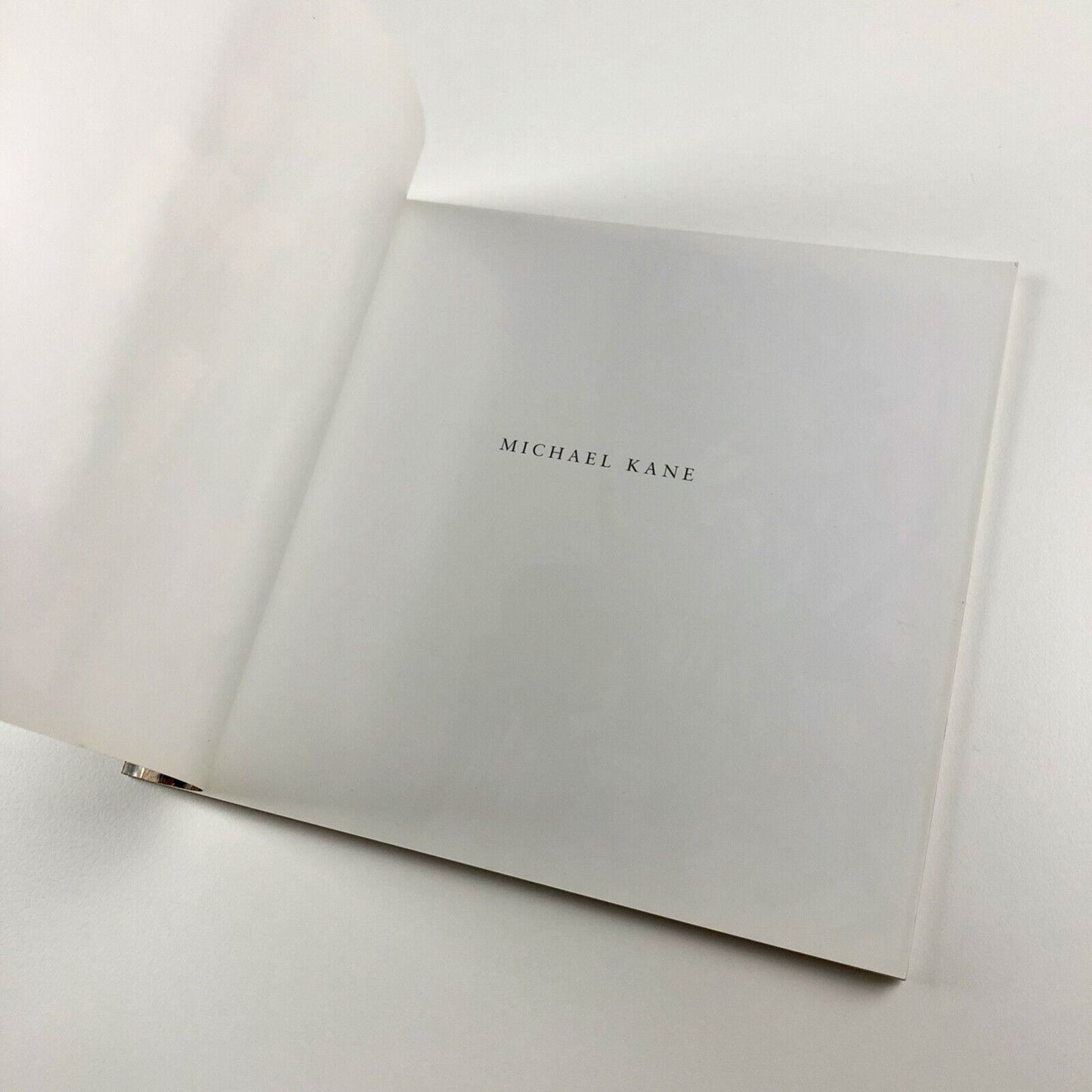 Michael Kane. Works 1985-2001 | Art Space Gallery | Rubicon Gallery, 2001