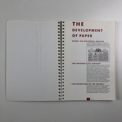 The Paper Book – Wiggins Teape Fine Papers Ltd | Foreword by David Sherlock, 1991