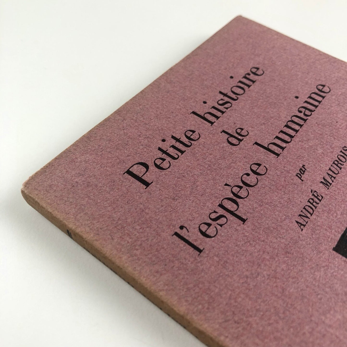 Petite histoire de l’espèce humaine by André Maurois Les Cahiers de Paris, 1937
