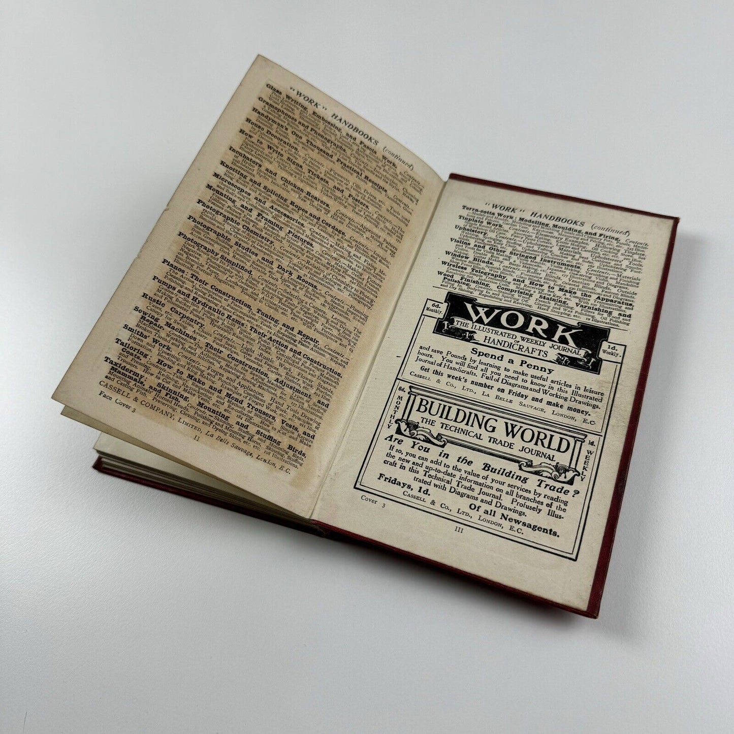 How to write signs, tickets and posters editor Paul N. Hasluck | Cassell & Co, 1914 [Copus & Sons]