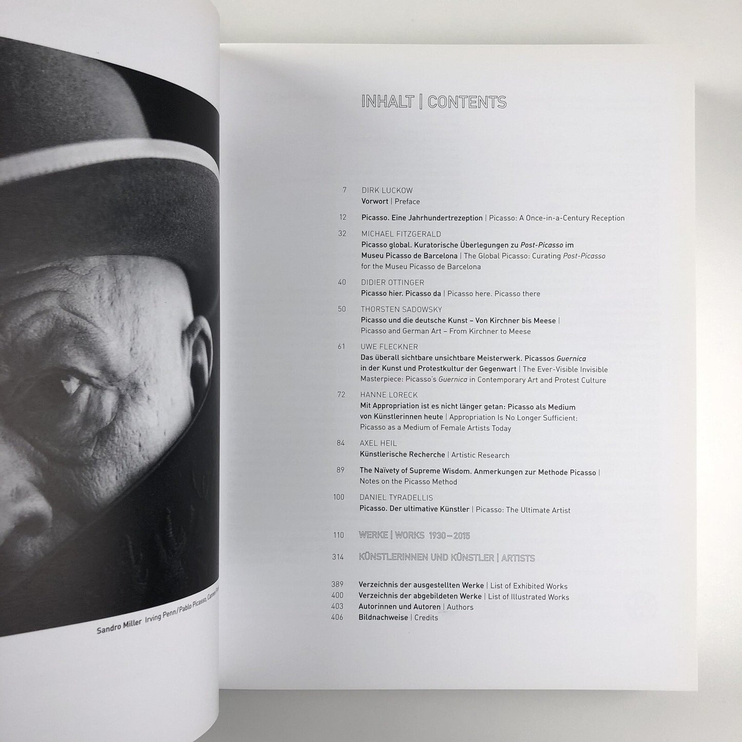 Picasso in Contemporary Art | Deichtorhallen, Hamburg | Editor Dirk Luckow 2015