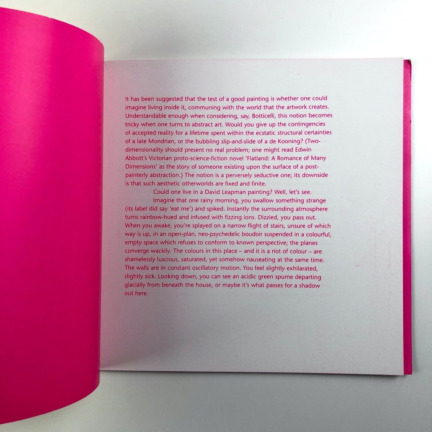 David Leapman | Beaux Arts exhibition catalogue, 2000