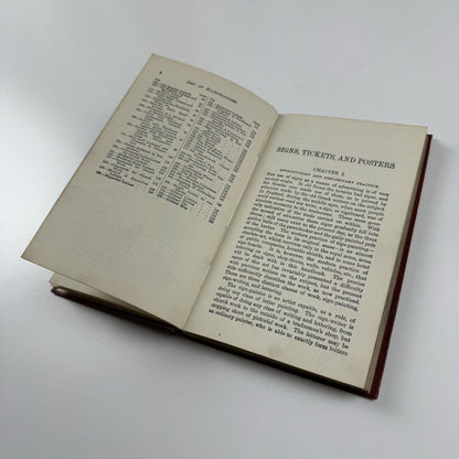 How to write signs, tickets and posters editor Paul N. Hasluck | Cassell & Co, 1914 [Copus & Sons]