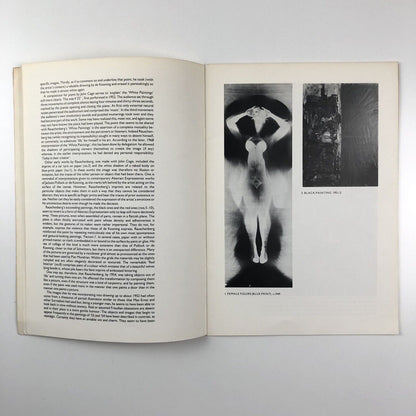 Robert Rauschenberg | Tate Gallery exhibition catalogue, 1980