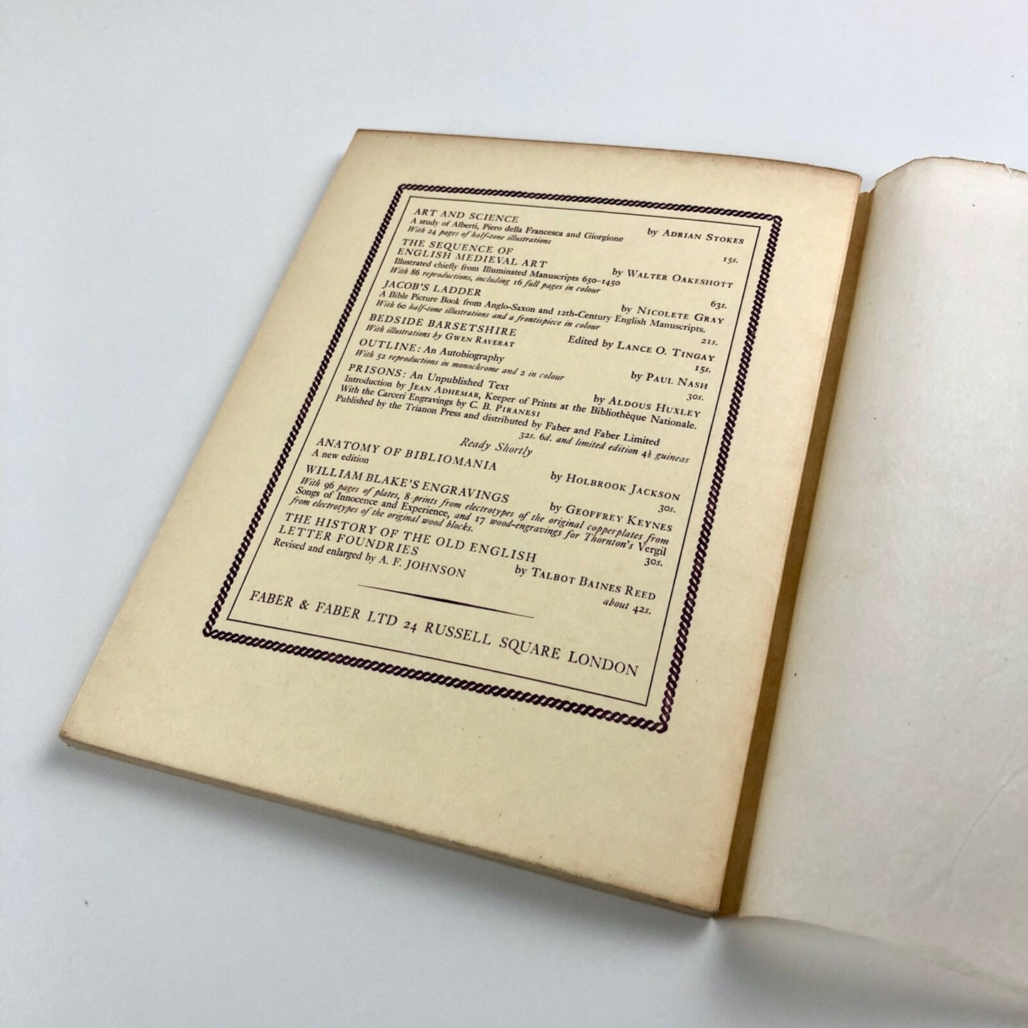 Signature. A quadrimestrial of typography and graphic arts |  New Series No. 10, 1950 | Editor Oliver Simon