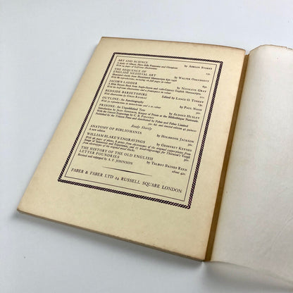 Signature. A quadrimestrial of typography and graphic arts |  New Series No. 10, 1950 | Editor Oliver Simon