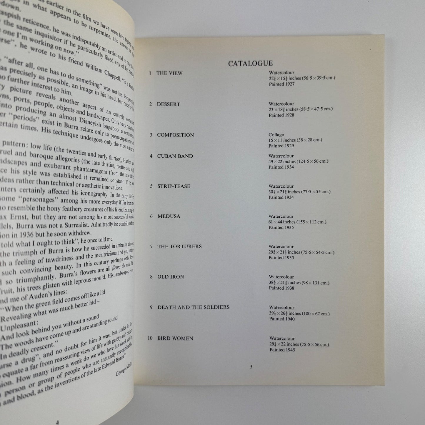 A memorial exhibition of the works of Edward Burra | Lefevre, 1977