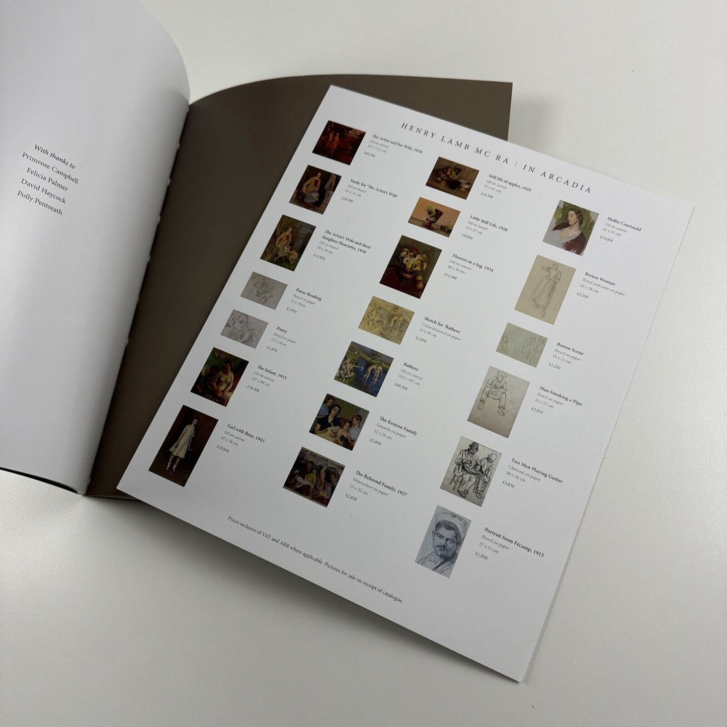 Henry Lamb RA In Arcadia. Paintings from the interwar years and drawings from the Henry Lamb Estate | Messums, 2022