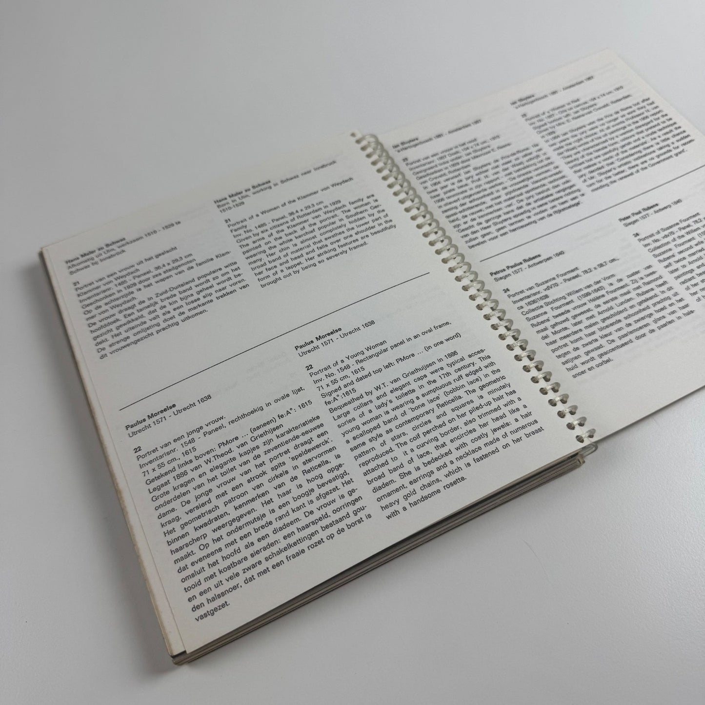 Agenda (Diary) Museum Boymans-van Beuningen Rotterdam, 1977