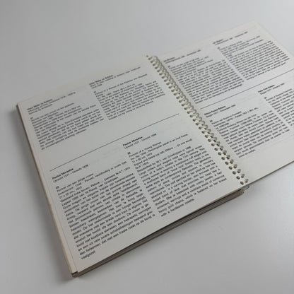 Agenda (Diary) Museum Boymans-van Beuningen Rotterdam, 1977