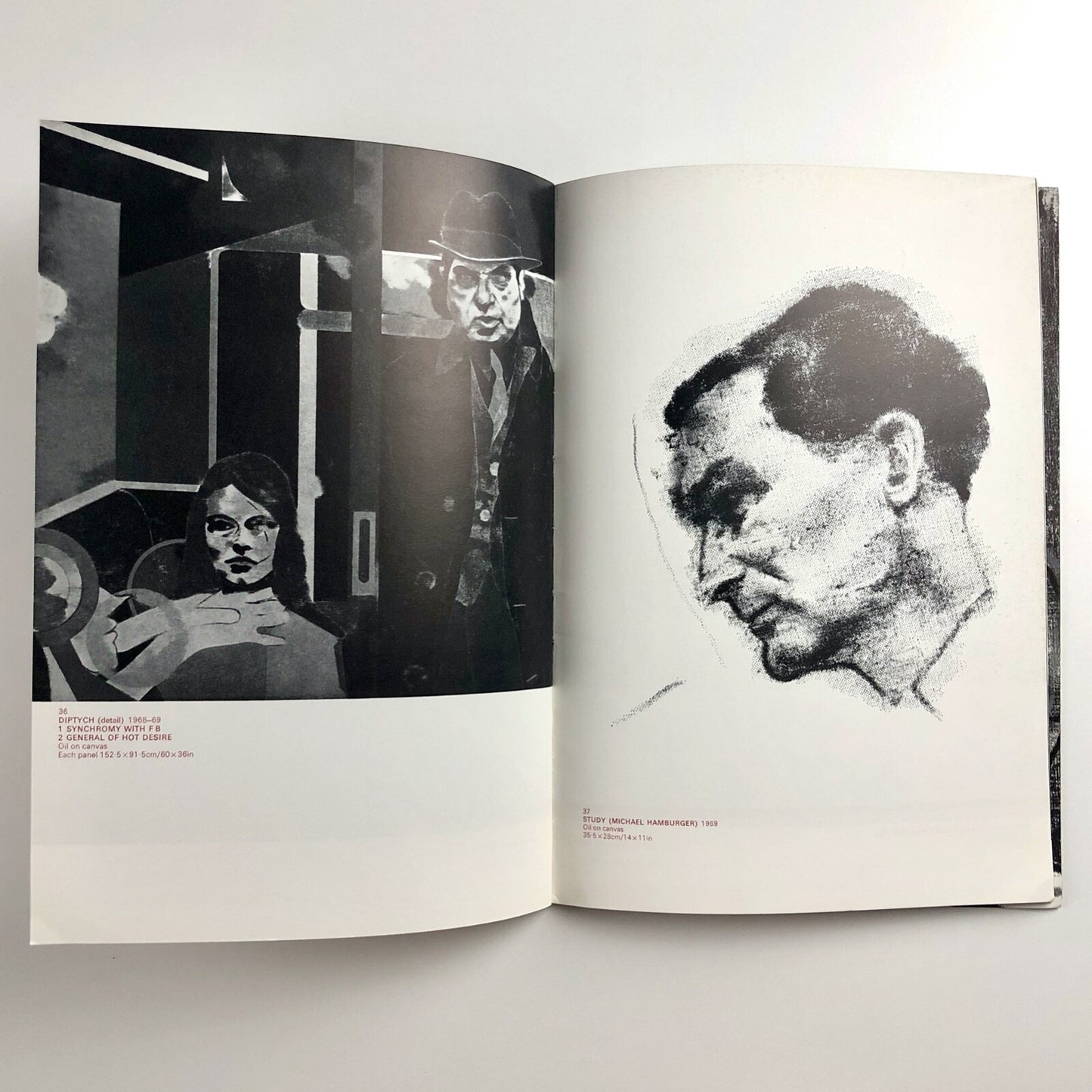 R.B. Kitaj | Kestner-Gesellschaft / Boymans Museum | Marlborough Fine Art catalogue, 1970 | Typography by Gordon House