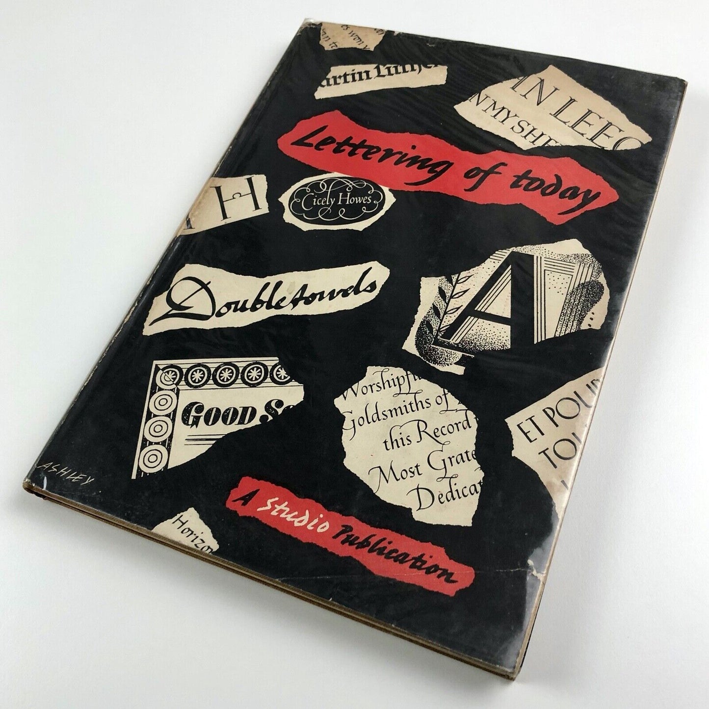 Lettering of today, The Studio | Edited by C.G. Holme | Cover design by Ashley Havinden, 1941