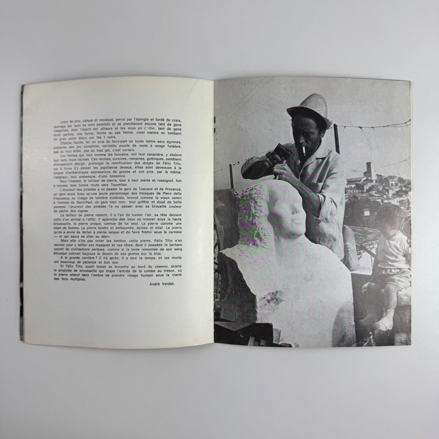 Felix Tilio | introduction by Jacques Prévert | Saint Paul-de-Vence, 1970