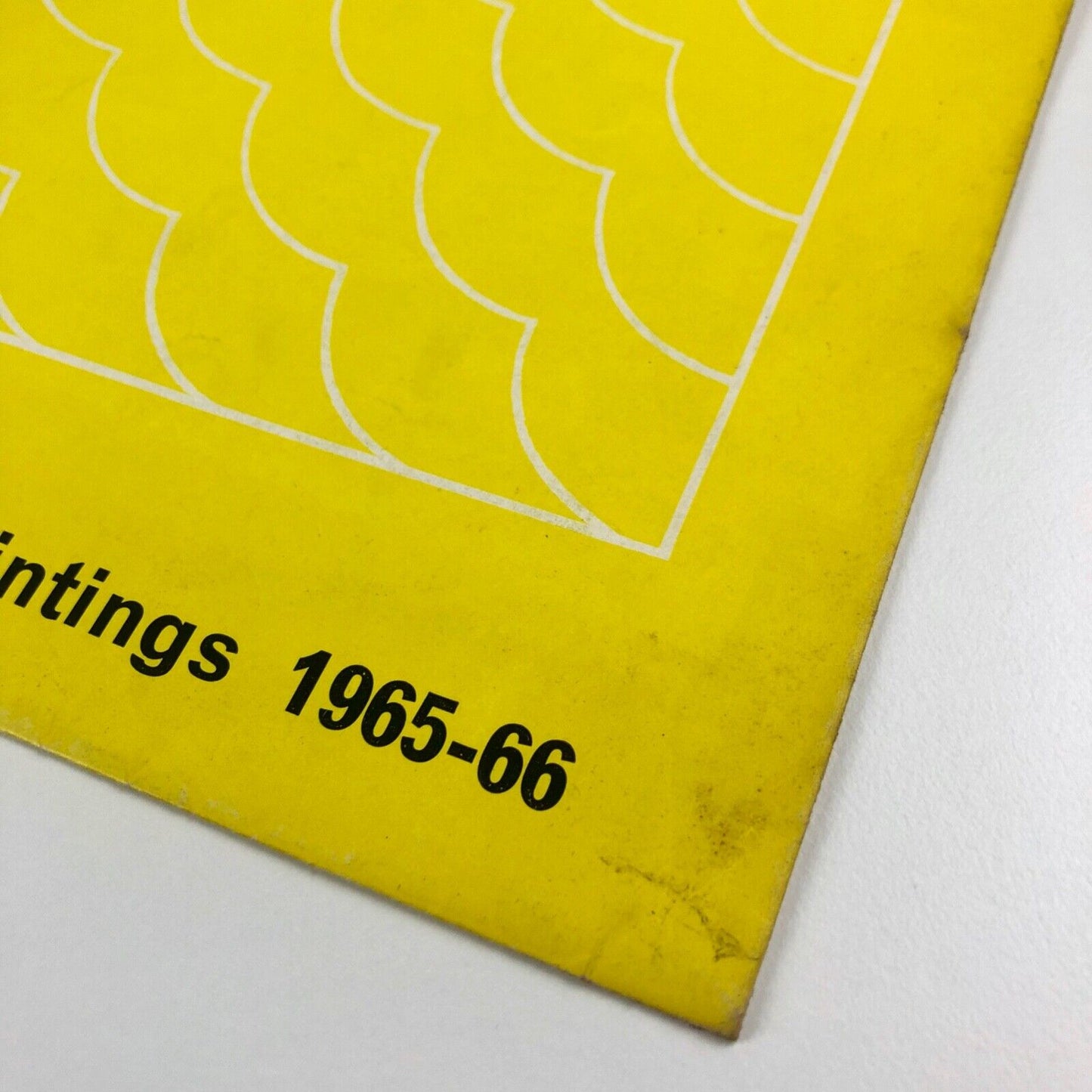 Folded sheet for Jeremy Moon Paintings 1965-66 | Rowan Gallery, London, 1966