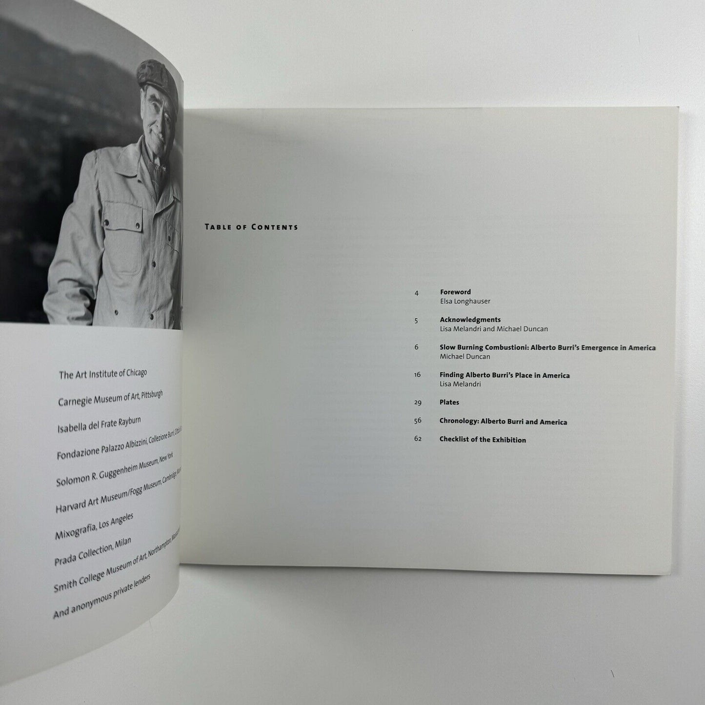 Combustione: Alberto Burri and America | Santa Monica Museum of Art catalogue, 2010