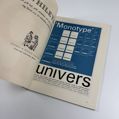 Book Design and Production Vol 5 No 2 1962 | Edited by Arthur J. Heighway