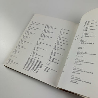 1977 Hayward Gallery Annual | Current British art selected by Michael Compton, Howard Hodgkin and William Turnbull.