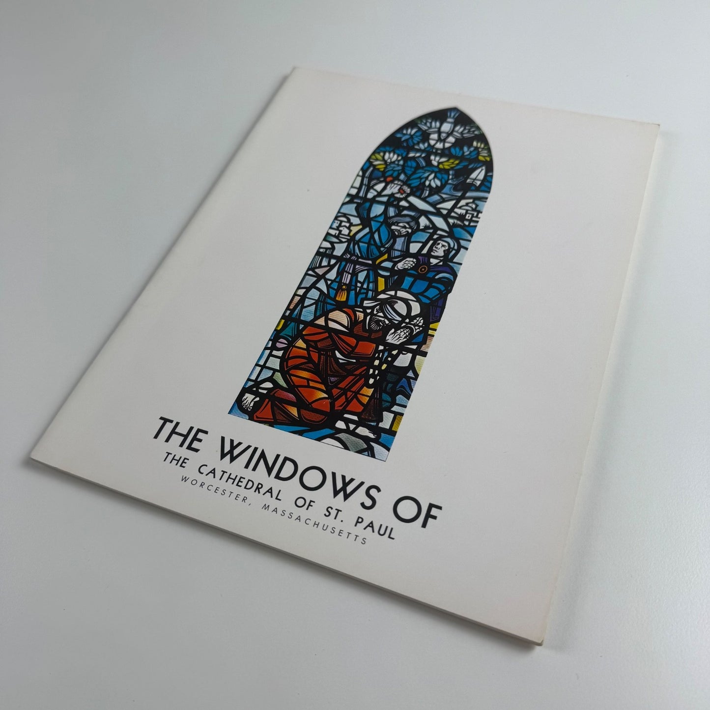 The Windows of the Cathedral of St Paul Worcester Mass by Clare Leighton