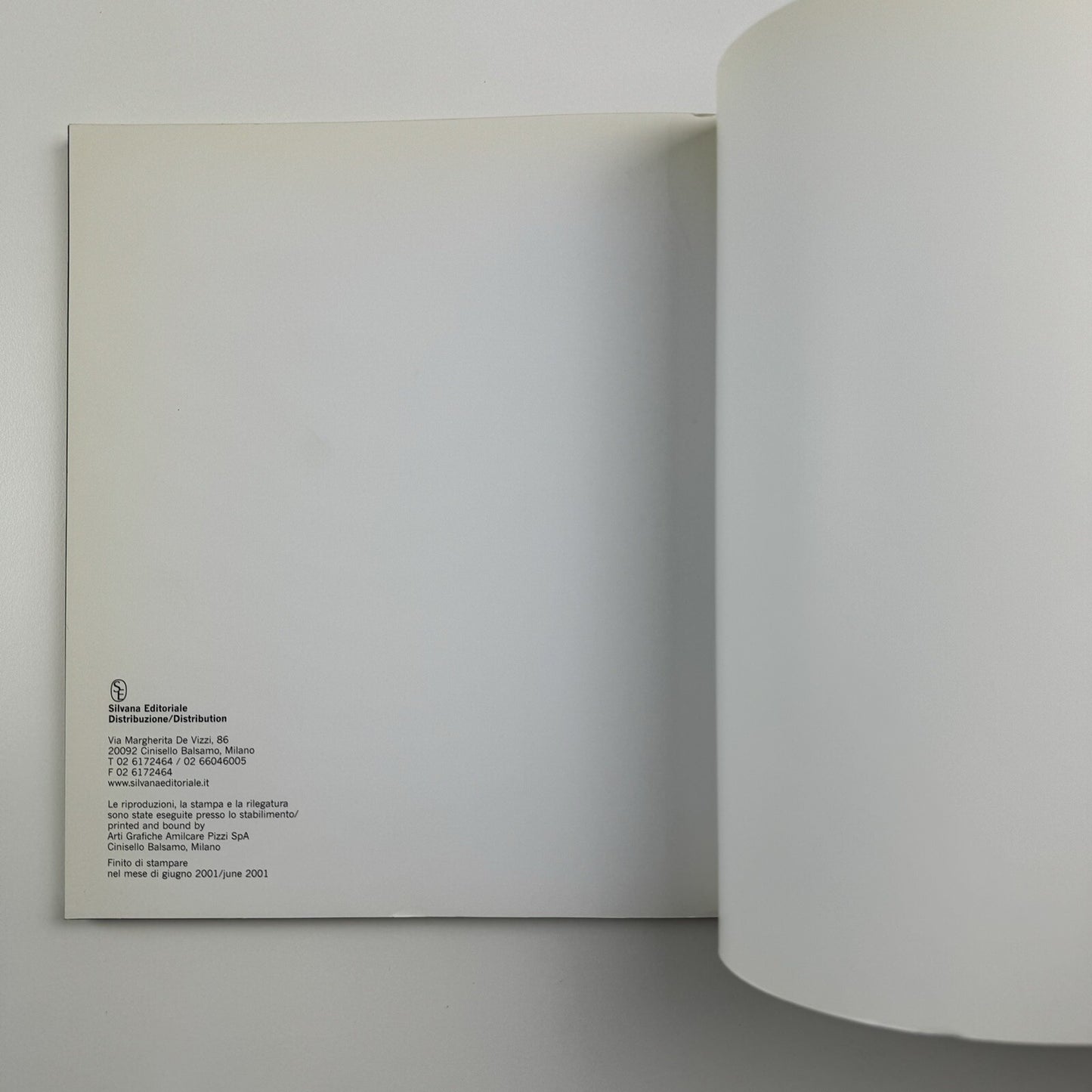 Silvia Levenson | Galleria Credito Valtellinese, 2001 catalogue