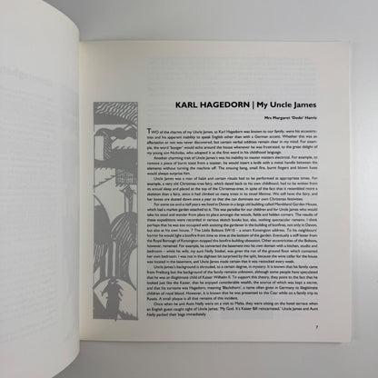 Manchester’s first Modernist. Karl Hagedorn | Whitworth Art Gallery & Chris Beetles, 1994/95