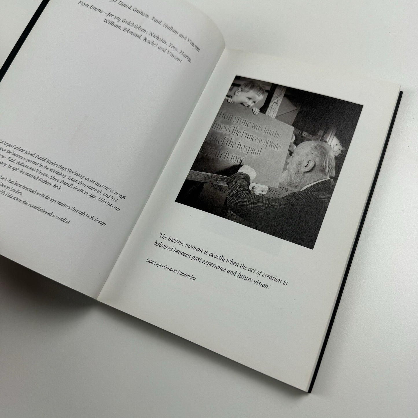 Letters for the Millennium – Why we cut letters in stone by Emma Lloyd-Jones, Lida Cardozo Kindersley | Kindersley 1999