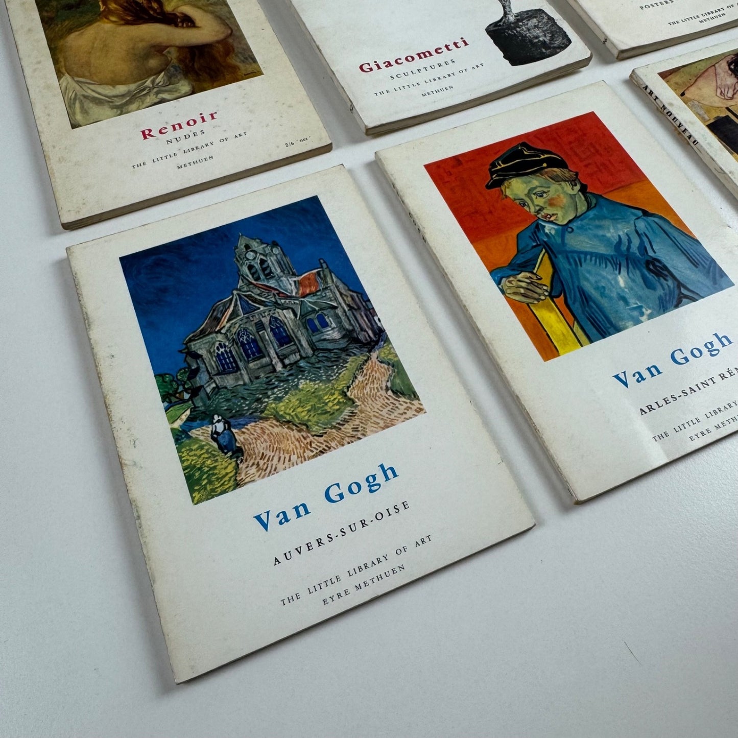 12 x Methuen Little Library of Art books art movements and artists