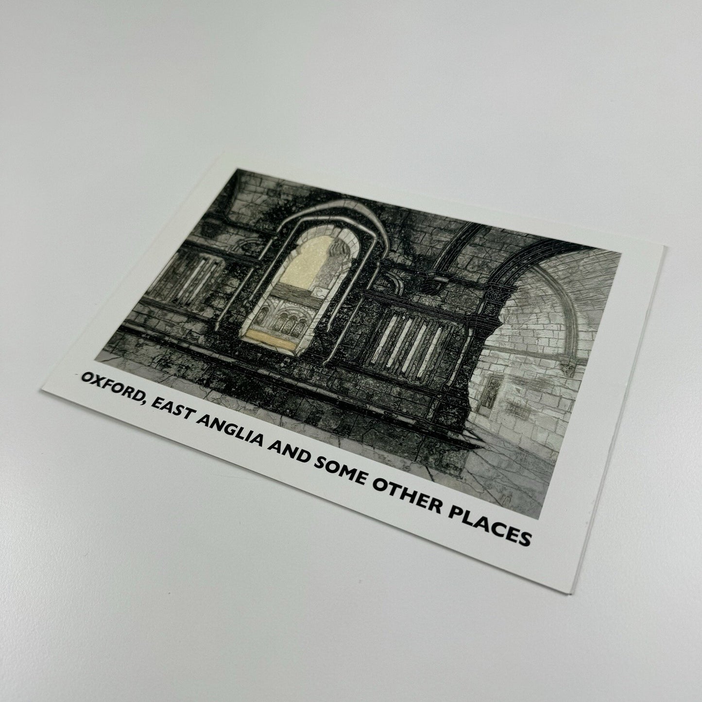 Oxford, East Anglia and some other places | Prints and Paintings by Edward Bawden Brendan Neiland and Valerie Thornton | Folded card, 2005