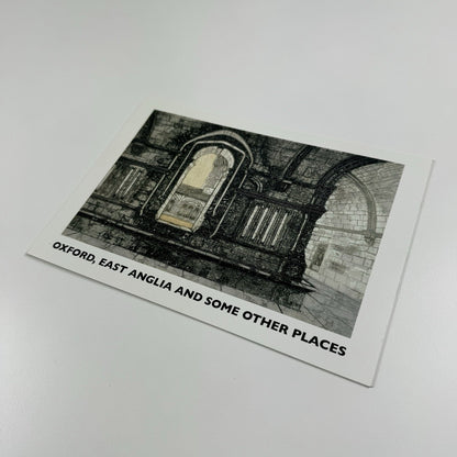 Oxford, East Anglia and some other places | Prints and Paintings by Edward Bawden Brendan Neiland and Valerie Thornton | Folded card, 2005