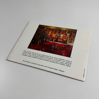Folding card Peter Thomson | Piccadilly Gallery 2004