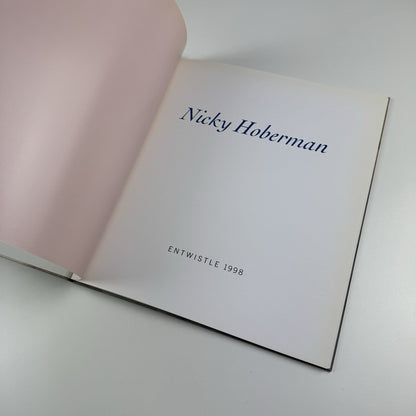 Nicky Hoberman | Entwistle London exhibition catalogue, 1998