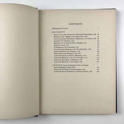 William Blackstone & the Reform of the Oxford University Press | I.G. Philip | Oxford University Press, 1957