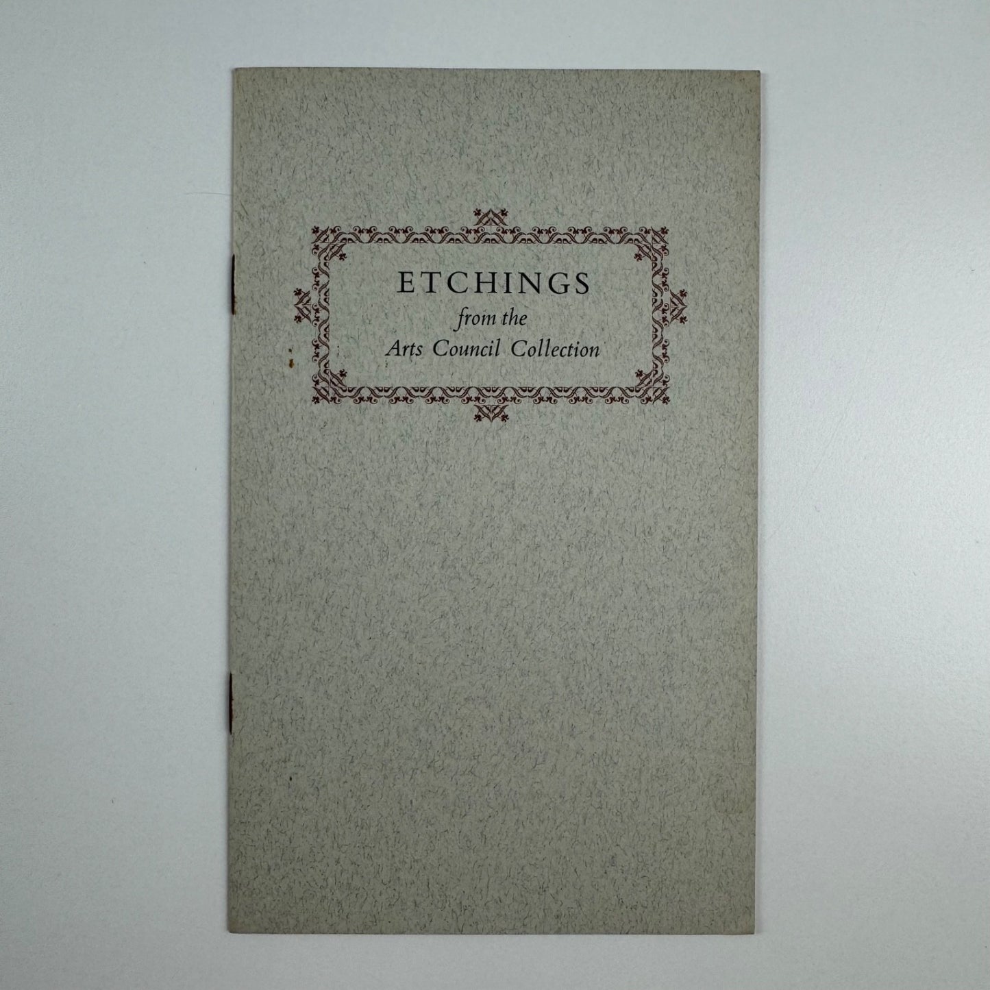 Etchings from the Arts Council Collection | undated intro Philip James