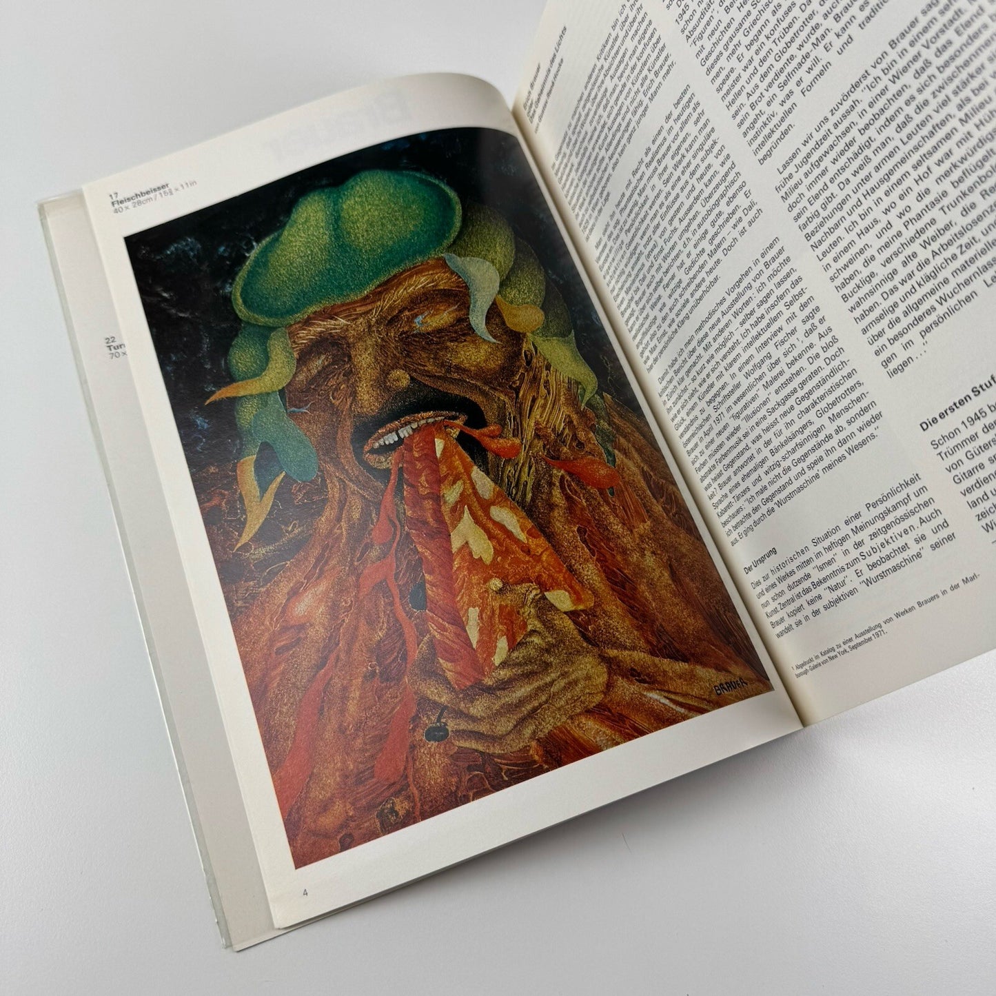 Erich Brauer | Marlborough Galerie Zurich exhibition catalogue, 1973